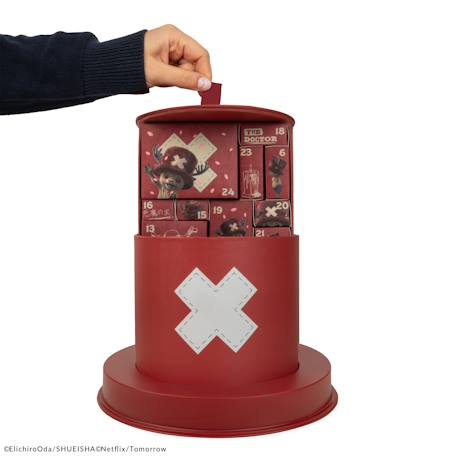 Calendrier de l'avent one piece chopper 2026 Rouge 3 - vertbaudet enfant 