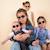 Lunettes de soleil lion Bleu ciel+Jaune+Vert foncé+Violet 17 - vertbaudet enfant 