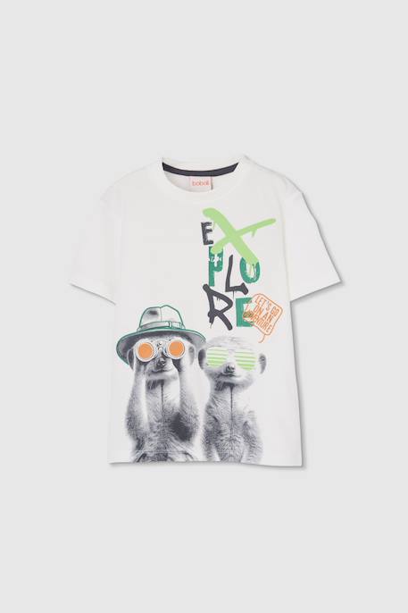 Garçon-T-shirt garçon coton  imprimé