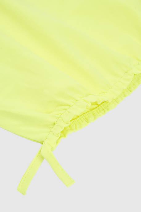 T-shirt fille en jersey élastique Vert 4 - vertbaudet enfant 