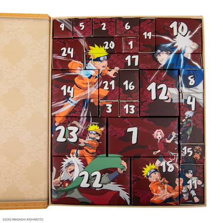 Calendrier de l'avent naruto orbe tourbillonnant 2026 Orange 2 - vertbaudet enfant 