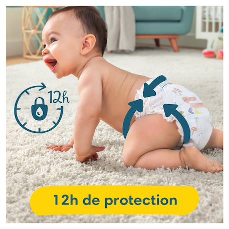 174 couches premium protection, taille 4, 9-14 kg Blanc 3 - vertbaudet enfant 