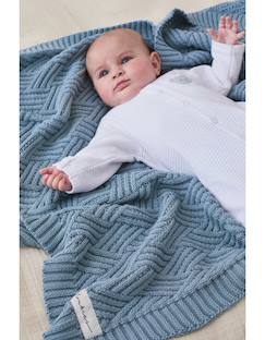 Linge de maison et décoration-Linge de lit enfant-Couverture en tricot bio