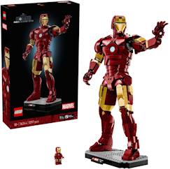 Jouet-Jeux d'imagination-Lego 76344 - figurine édition collector iron man