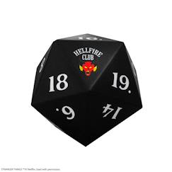 Jouet-Jeux d'imagination-Figurines, mini mondes, héros et animaux-Jouet squishy dé hellfire club anti stress enfant - stranger things