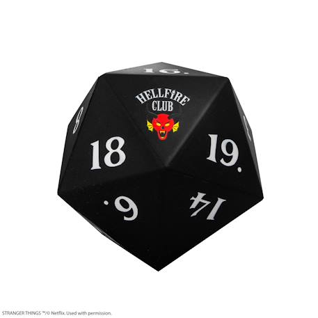 Jouet squishy dé hellfire club anti stress enfant - stranger things Noir 1 - vertbaudet enfant 