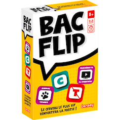 Jouet-Jeux de société-Jeu de Société d'Ambiance Bac flip pour Enfants dès 8 Ans