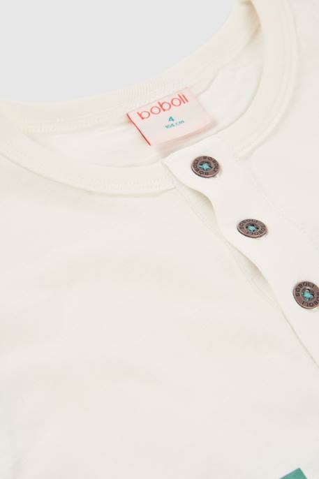 T-shirt enfant coton Blanc 3 - vertbaudet enfant 