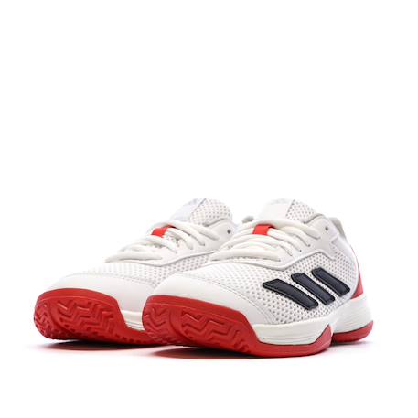 Chaussures de tennis garçon courtflash Blanc 6 - vertbaudet enfant 
