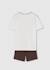 Ensemble coton imprimé kangourou pour garçon Blanc 2 - vertbaudet enfant 