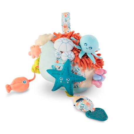 Peluche sensorielle récif Orange 1 - vertbaudet enfant 