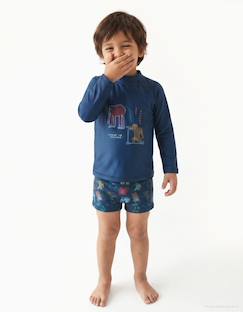 -Ensemble de bain avec protection uv 40+ et motif