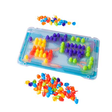 Mosaïque moyen picot 15mm - jouet éducatif pour enfants Multi-coloured 3 - vertbaudet enfant 