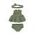 Ensemble tricoté 21cm - robe et bandeau Vert 1 - vertbaudet enfant 