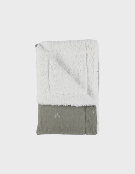 Couverture  en gaze coton bio 75x100 Vert 5 - vertbaudet enfant 