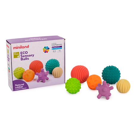 Ensemble de balles sensorielles sensory balls Beige 1 - vertbaudet enfant 