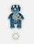 Peluche mini musicale ops en veloudoux Bleu 3 - vertbaudet enfant 