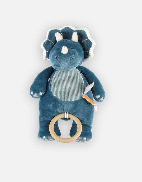 Peluche mini musicale ops en veloudoux Bleu 2 - vertbaudet enfant 