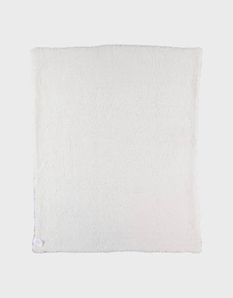 Couverture en tricot bio et sherpa Rouge 4 - vertbaudet enfant 
