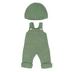 Jouet-Poupons et poupées-Poupées mannequins et accessoires-Ensemble tricoté 38cm - barboteuse et bonnet