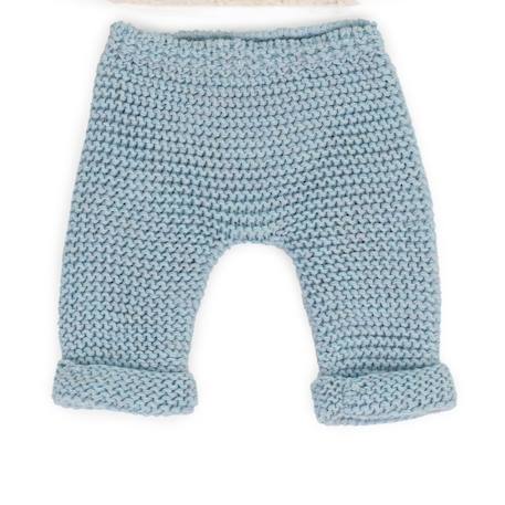 Ensemble tricoté 21cm - pull et pantalon Bleu 3 - vertbaudet enfant 