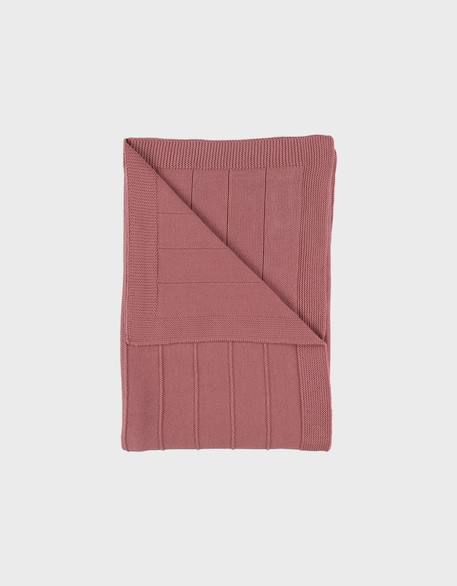 Couverture en tricot bio 75x100cm Rouge 5 - vertbaudet enfant 