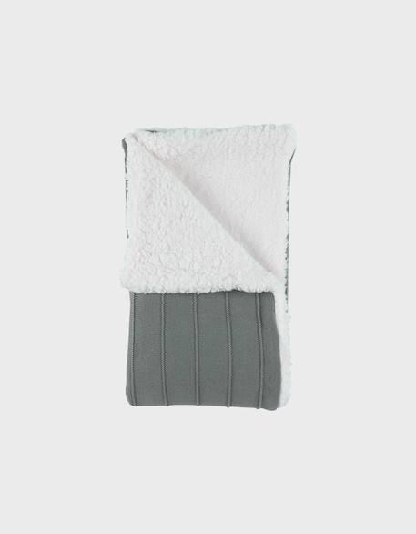 Couverture en coton bio  75x100cm Vert 5 - vertbaudet enfant 