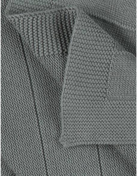 Couverture en tricot bio  75x100cm Vert 6 - vertbaudet enfant 