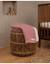 Couverture en tricot bio et sherpa Rouge 2 - vertbaudet enfant 