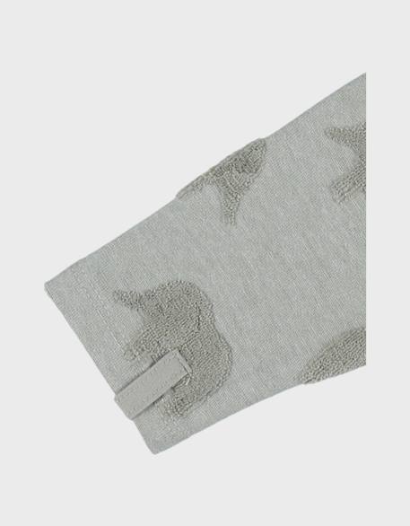 Pyjama bébé coton jacquard Vert 6 - vertbaudet enfant 