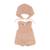 Ensemble tricoté 38cm - grenouillère et bonnet Gris 1 - vertbaudet enfant 
