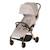 Poussette plis plas Beige+Noir dorée 1 - vertbaudet enfant 