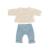Ensemble tricoté 21cm - pull et pantalon Bleu 1 - vertbaudet enfant 