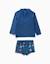 Ensemble de bain avec protection uv 40+ et motif Bleu foncé 3 - vertbaudet enfant 