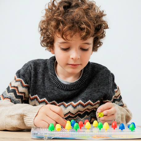Mosaïque moyen picot 15mm - jouet éducatif pour enfants Multi-coloured 5 - vertbaudet enfant 
