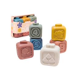 Jouet-Cubes d'activités souples pour bébés