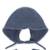 Ensemble tricoté 21cm - grenouillère et bonnet Bleu 2 - vertbaudet enfant 