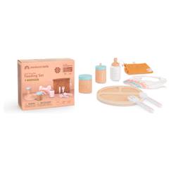 Jouet-Poupons et poupées-Poupées mannequins et accessoires-Ensemble d´alimentation en bois pour poupées