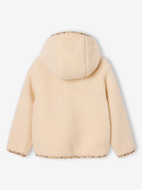Veste à capuche fille vanille 3 - vertbaudet enfant 