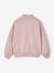 Sweat fille col montant rose pâle 3 - vertbaudet enfant 