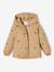 Doudoune légère fille brodée noisette+vert de gris 2 - vertbaudet enfant 