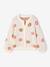 Gilet fille motif maille mousseuse chocolat+écru+marron+vert 4 - vertbaudet enfant 