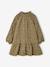 Robe courte fille écru+kaki 4 - vertbaudet enfant 