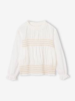 -Blouse manches longues fille