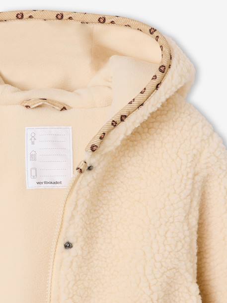 Veste à capuche fille vanille 5 - vertbaudet enfant 