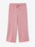 Pantalon jogging large fille vieux rose 1 - vertbaudet enfant 