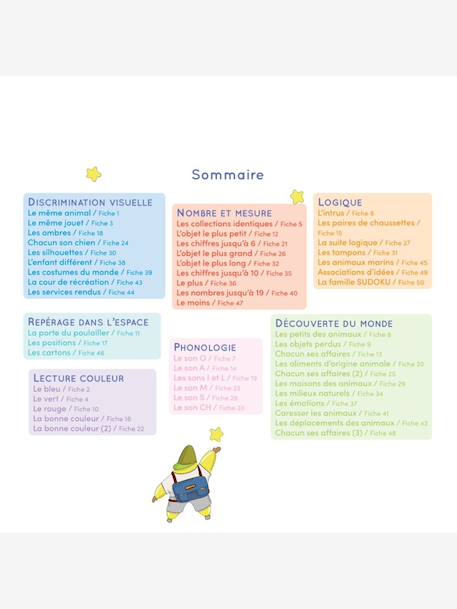 Lot 2 carnets activités maternelle multicolore 6 - vertbaudet enfant 