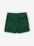 Jupe short fille plissée beige+bordeaux+vert anglais 12 - vertbaudet enfant 
