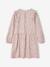 Robe courte fille manches longues ivoire+vanille 6 - vertbaudet enfant 
