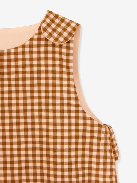 Gigoteuse vichy caramel 3 - vertbaudet enfant 